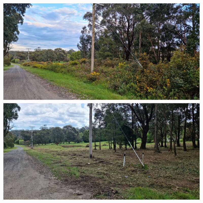 Fenceline Removal and Mulching - EME 