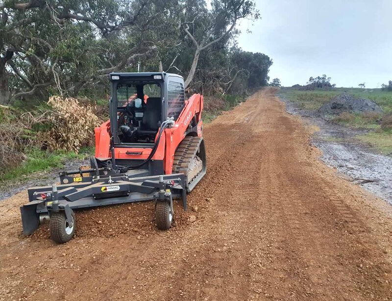 Himac Rotary Power Grader