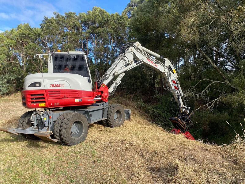 Takeuchi Wheeled Excavator 